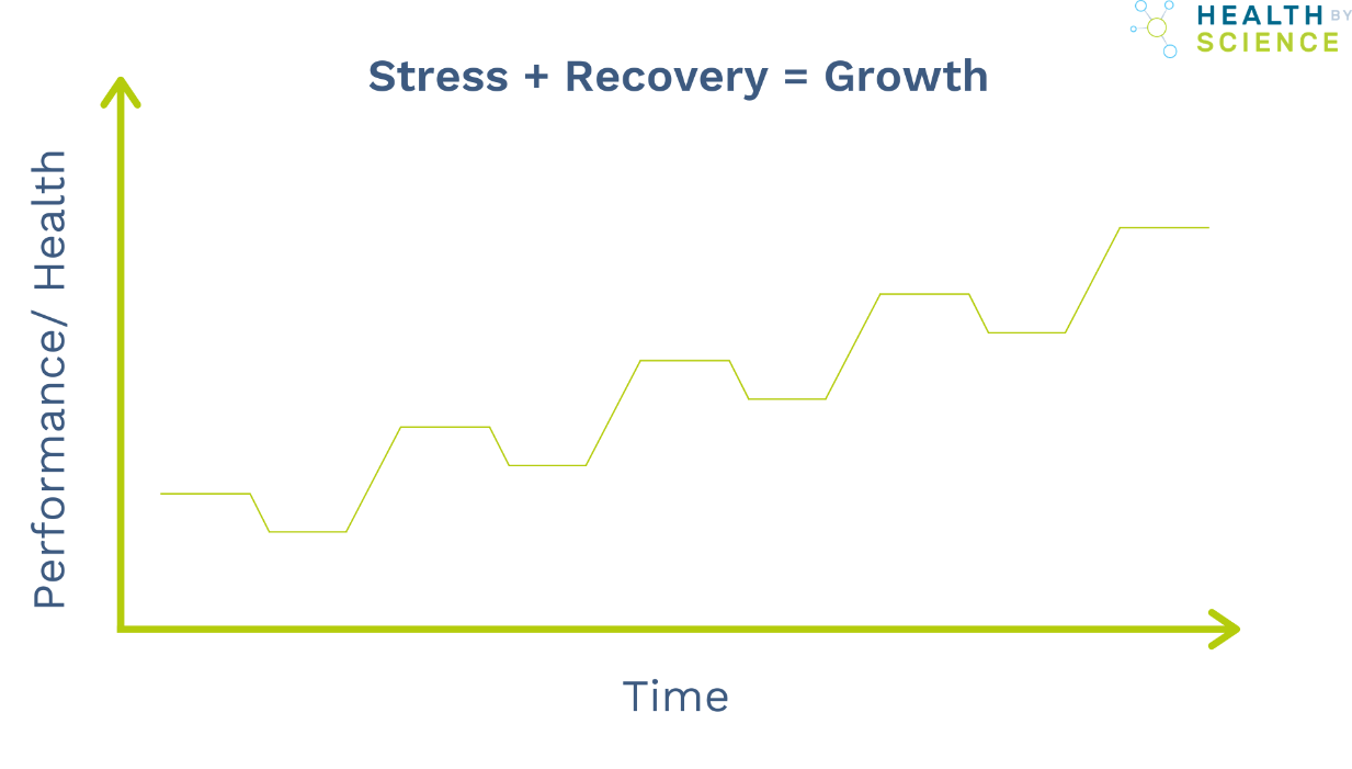 stress + recovery = growth